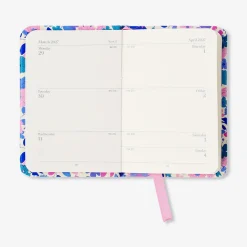 Floral weekly diary 2027 - English