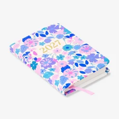 Floral weekly diary 2027 - English