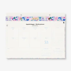Floral weekly planner 2027