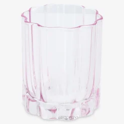 Flower shaped drinking glass