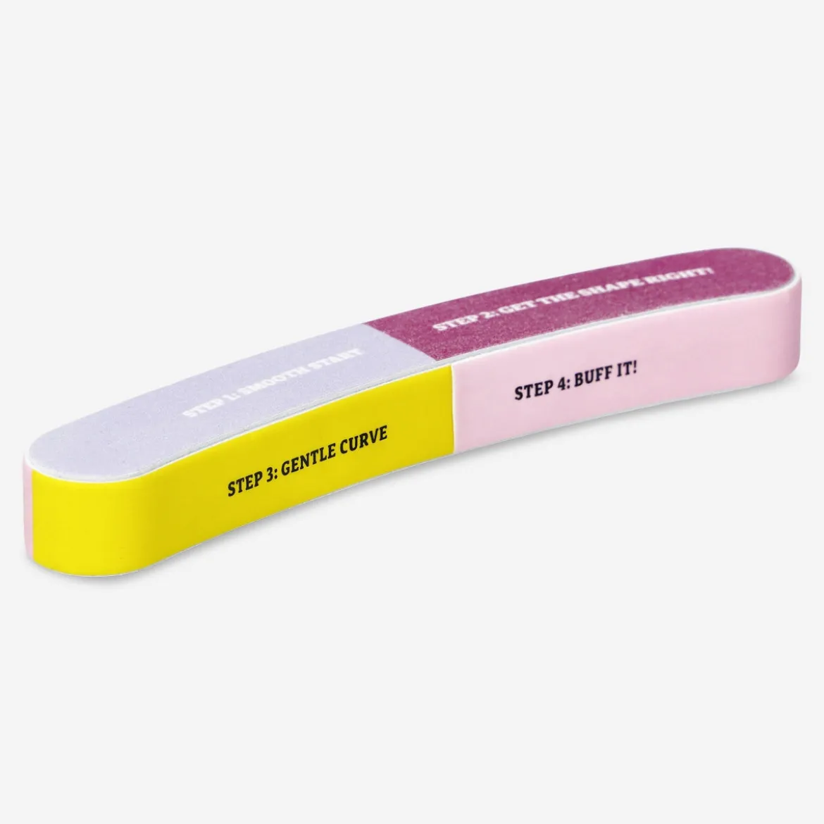 Four-sided nail buffer