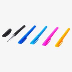 Gel ink pens with refills - 12 pcs