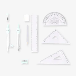 Geometry set in box - 10 pcs