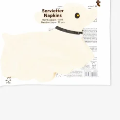 Ghost dog napkins - 16 pcs