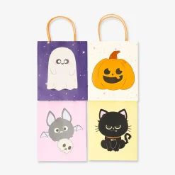 Gift bags with halloween prints - 4 pcs