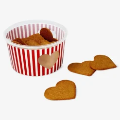 Gingerbread heart cookies