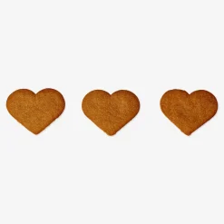 Gingerbread heart cookies