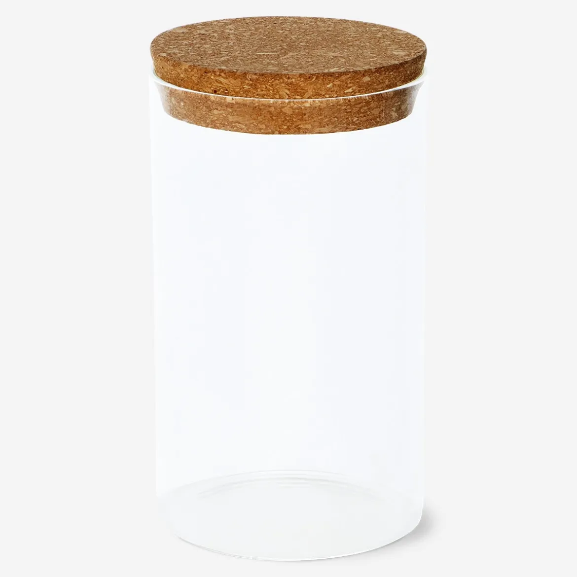 Glass Jar with Cork Lid - 750 ml
