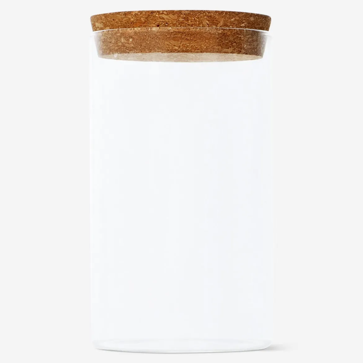 Glass Jar with Cork Lid - 750 ml