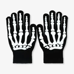 Glow in the dark skeleton gloves - For adults