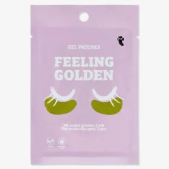 Gold gel patches for under-eye rejuvenation - 2 pieces