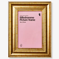 Gold Picture Frame - 10x15 cm