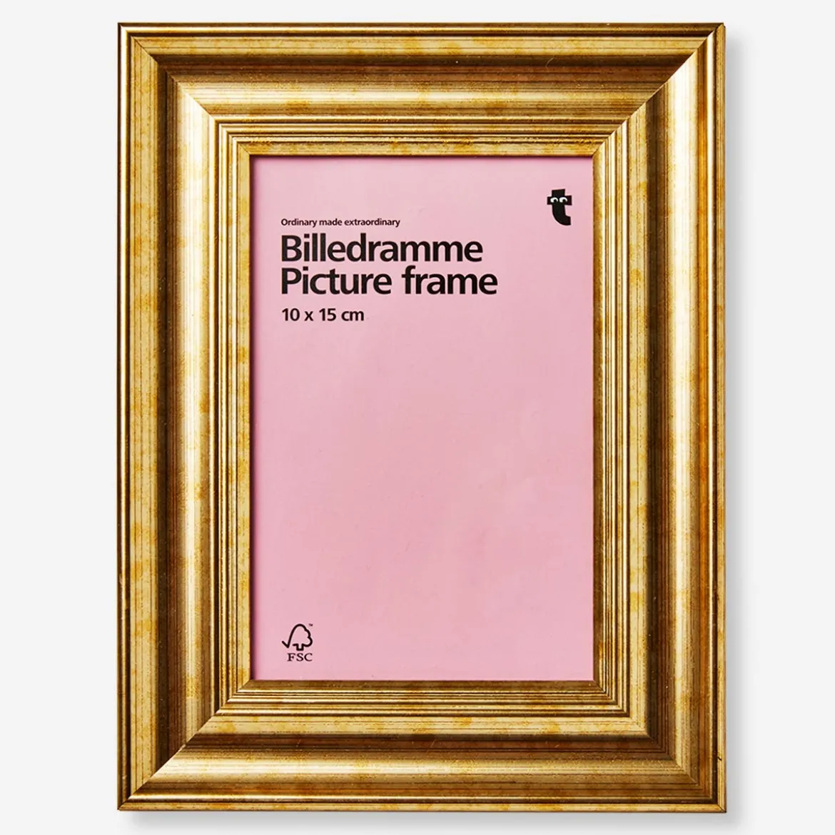 Gold Picture Frame - 10x15 cm