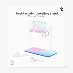 Gradient jewellery stand for earrings