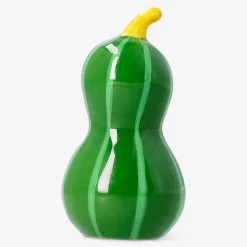 Green decorative pumpkin - 7 cm