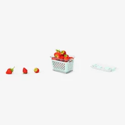 Green food storage for fridge - 14 cm