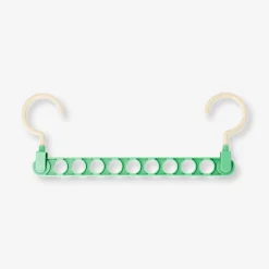 Green hook for hangers