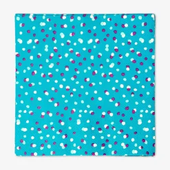 Green napkins with dots - 16 pcs