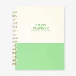 Green study planner 2026-2027 - English
