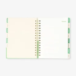 Green study planner 2026-2027 - English