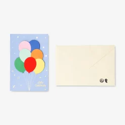 Greetings card - Balloons