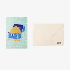 Greetings card - Treasure chest with scratch feature