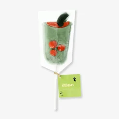 Gummy on a stick - Iced matcha