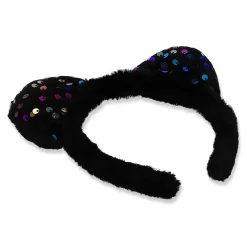 Hairband with sequin cat ears - For kids