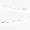 Halloween felt garland with ghosts - 200 cm
