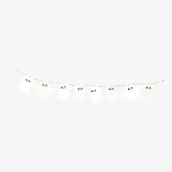 Halloween felt garland with ghosts - 200 cm