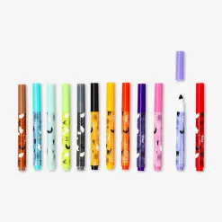 Halloween themed markers - 12 pcs