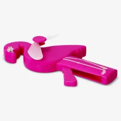 Handheld fan - Pink flamingo