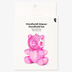Handheld fan with key ring - Gummy bear