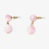Hanging earrings - Pink stones