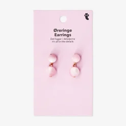 Hanging earrings - Pink stones