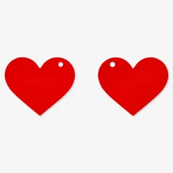 Heart gift tags - 10 pcs