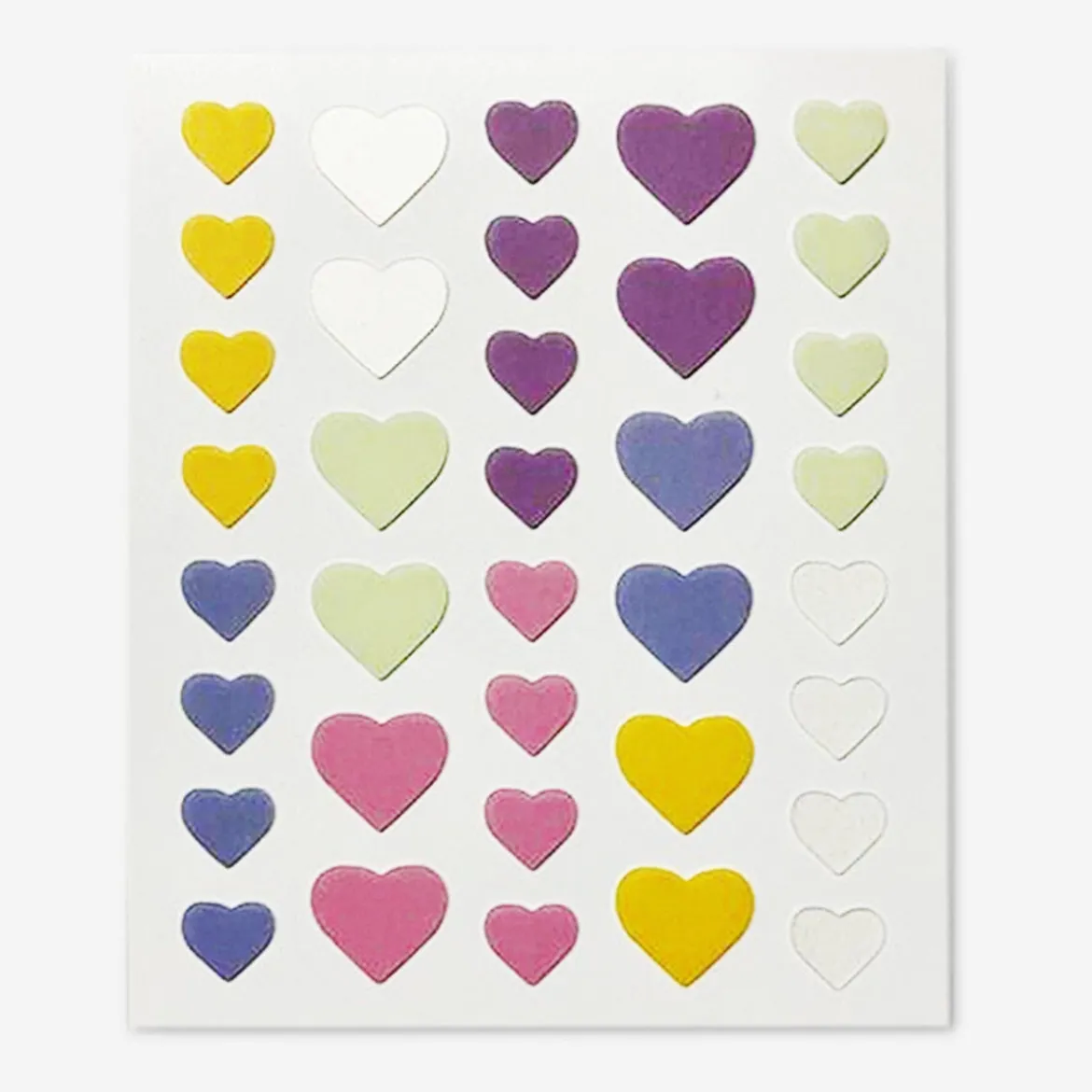 Heart-shaped pimple patches - 36 pieces