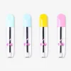 Highlighters in silver cases - 4 pcs
