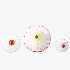 Honeycomb paper eyes decorations for hanging - 3 pcs