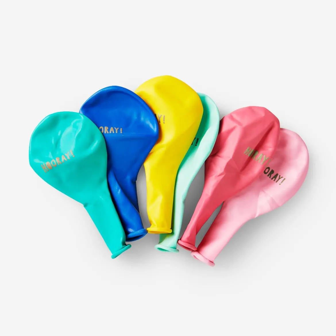 Hooray balloons - 6 pcs