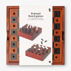 2 in 1 board games - Chess and Draughts