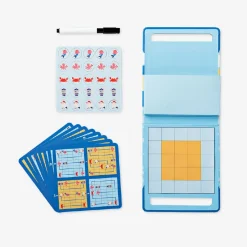 2 in 1 travel games - Connect the Sea Creatures or Tic Tac Toe