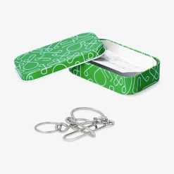 IQ puzzle in tin box - Advanced