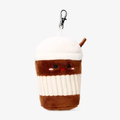 Keychain - Plush toy latte