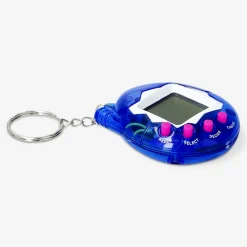 Key ring - Blue digital pet