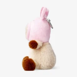 Key ring - Capybara dressed as bunny