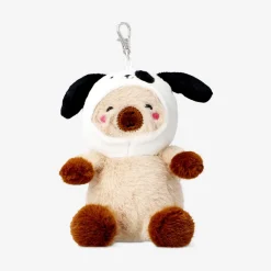 Key ring - Capybara dressed as dog
