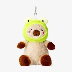 Key ring - Capybara dressed as frog