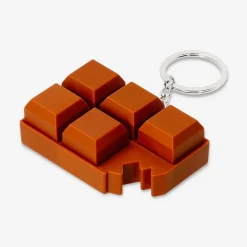 Keyring - Chocolate bar clicking toy