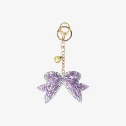 Key ring - Glitter bow
